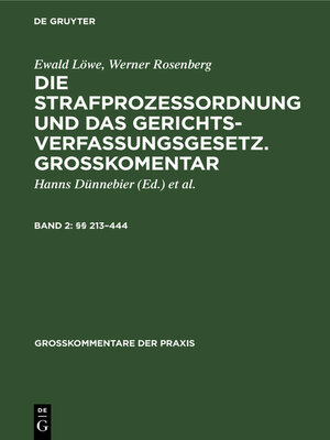 cover image of §§ 213–444